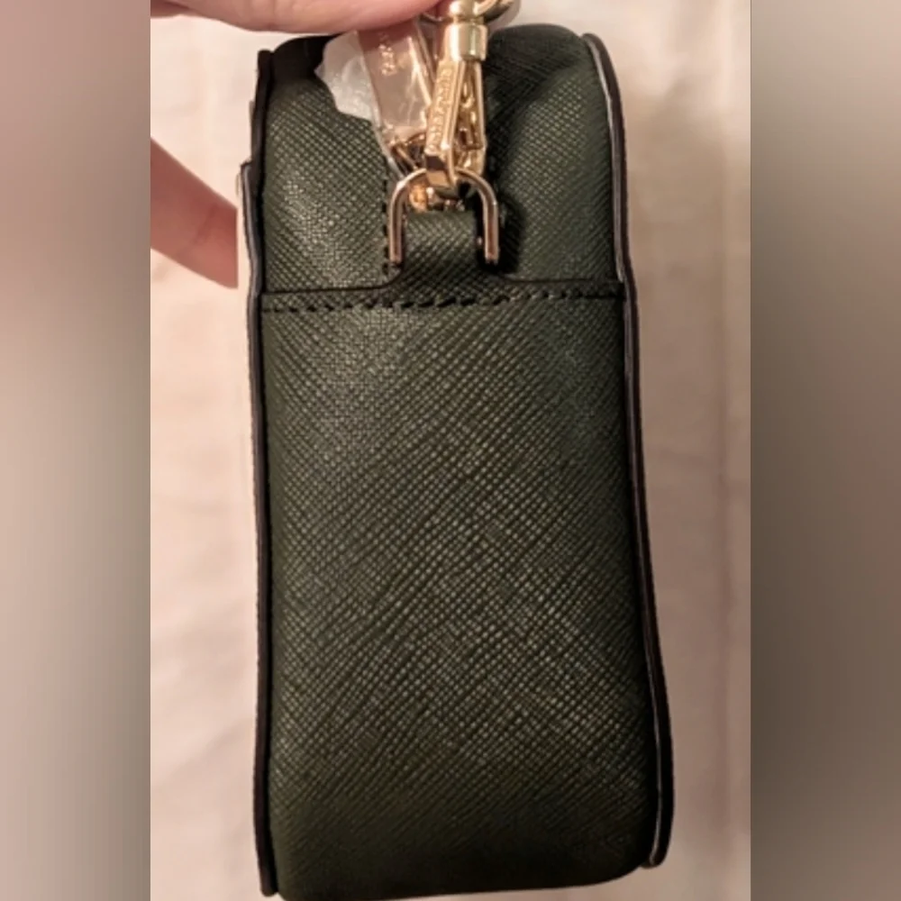 NWT 2FER Kate Spade Card Holder &  Crossbody Bag - Green Floral - Picture 7 of 11